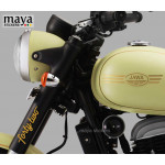 Jawa forty two logo sticker for motorcycles and helmets ( Pair of 2 )